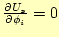 $ \if 11 \frac{\partial U_s}{\partial \phi_i}
\else
\frac{\partial^{1} U_s}{\partial \phi_i^{1}}
\fi
=0$