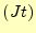 $ (Jt)$