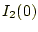 $ I_2(0)$
