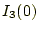 $ I_3(0)$